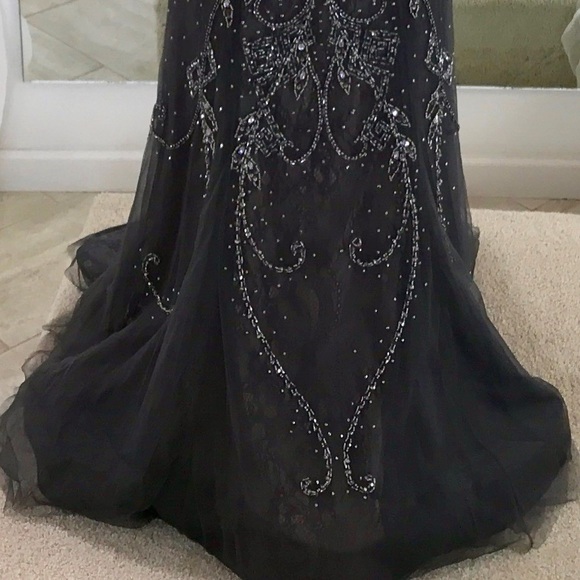 Ivonne D Mon Cheri Mother of the Bride beaded gown - Picture 3 of 4